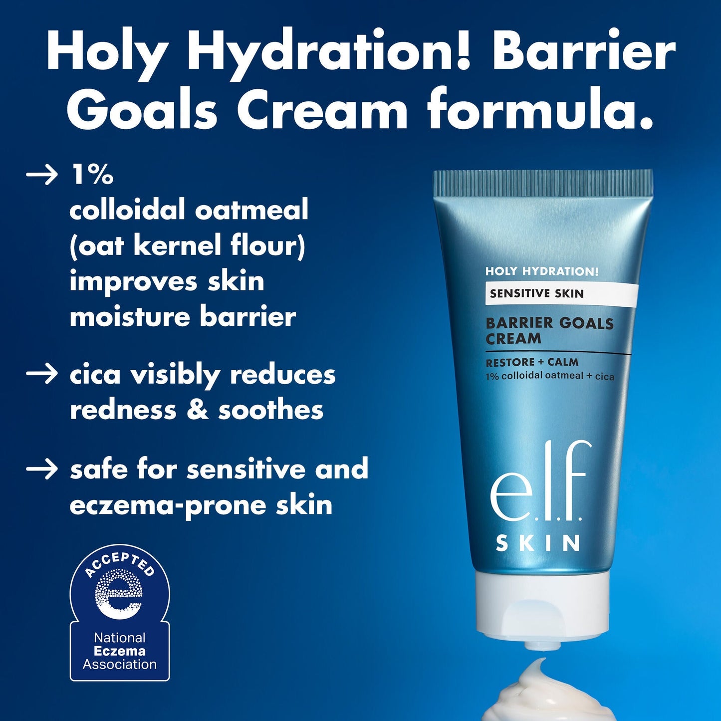 Holy Hydration! Skin Barrier Goal Cream  - Safe for Sensitive and Eczema-prone skin