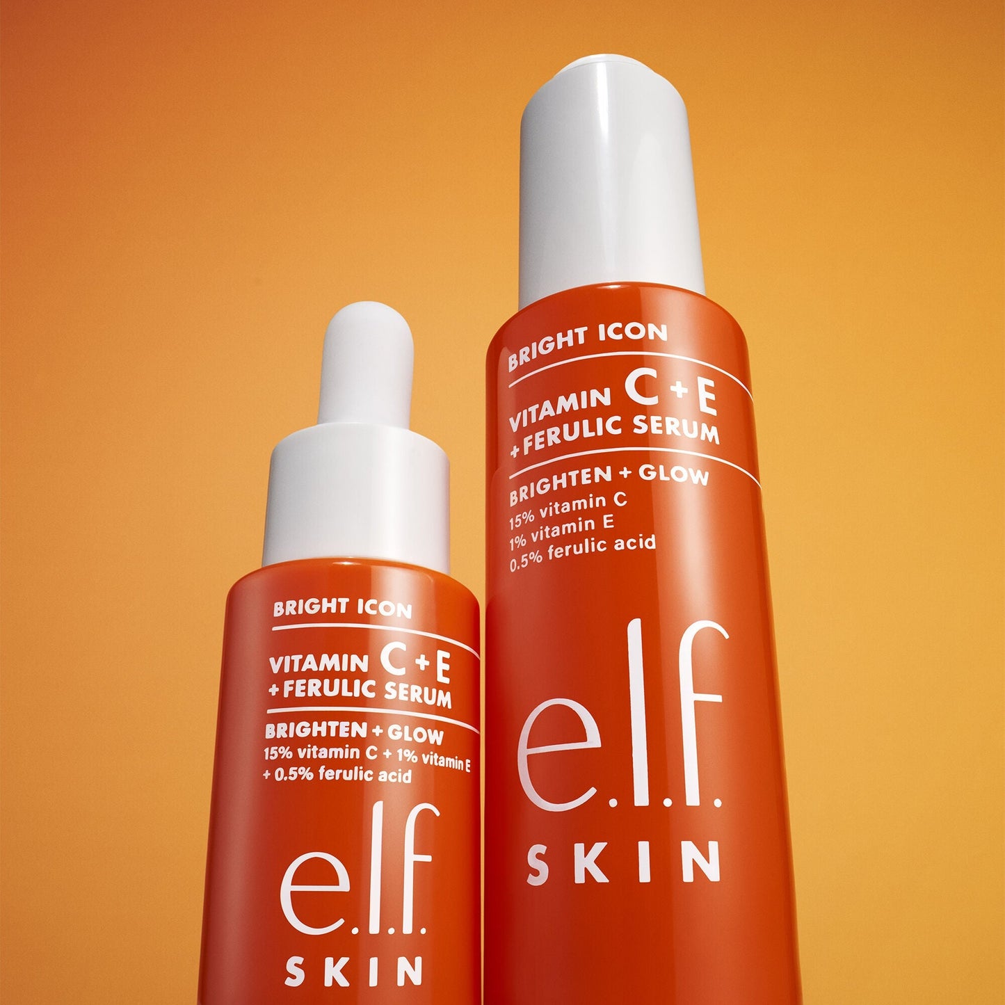 Vitamin C Face Serum with Vitamin E and Ferulic Acid, Full Size and Travel Size